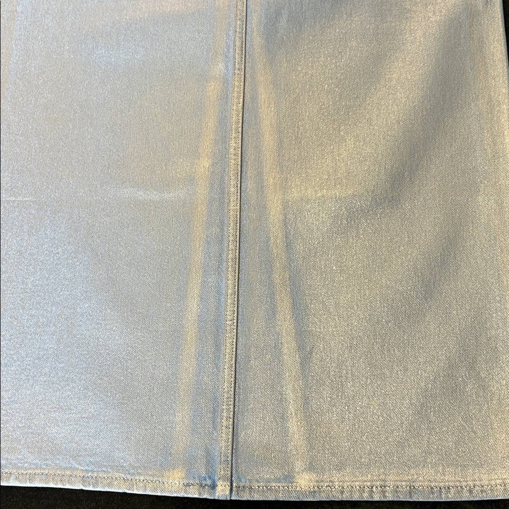 Levi's silver coated denim pencil skirt - Picture 10 of 11